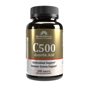 Windmill Health, Vitamin C, 500mg, 100 Tabs
