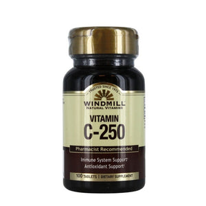Windmill, Vitamin C, 250mg, 100 Tabs