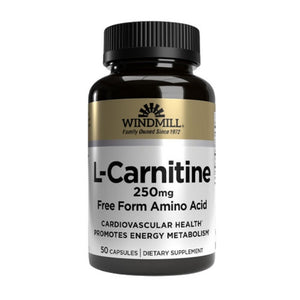 Windmill Health, L-Carnitine, 250 mg, 50 Caps