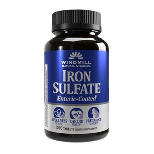 Windmill Health, Fe Tabs Ferrous Sulfate, 300 Tabs