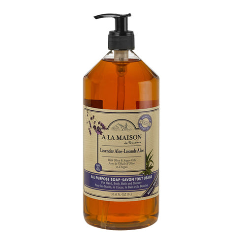 A La Maison, French Liquid Hand Soap Refill Lavender Aloe, 33.8 Oz