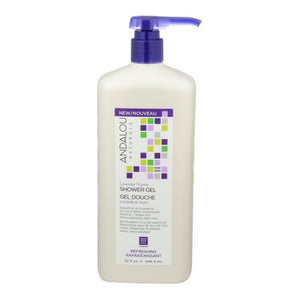 Andalou Naturals, Refreshing Shower Gel Lavender Thyme, 32 Oz