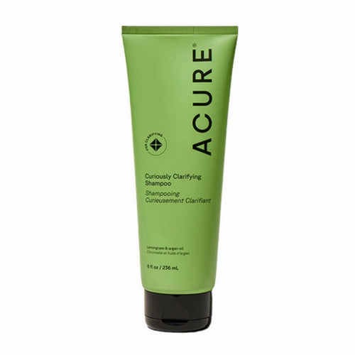 Acure, Curiously Clarifying Shampoo Lemongrass, 8 Oz