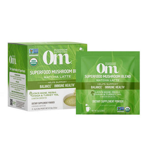 Om Mushrooms, Powered Matcha Latte Blend, 2.8 Oz