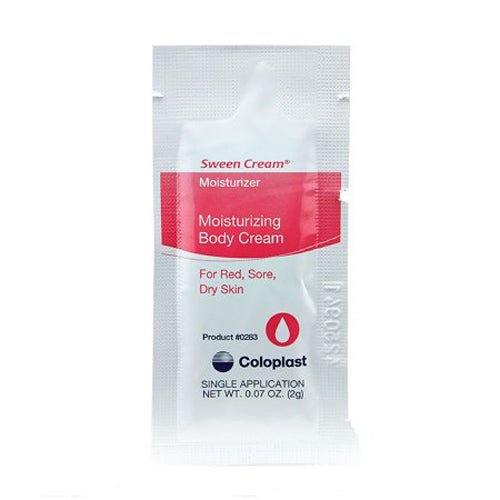 Coloplast, Hand and Body Moisturizer Scented Cream CHG Compatible 283, 2 Grams