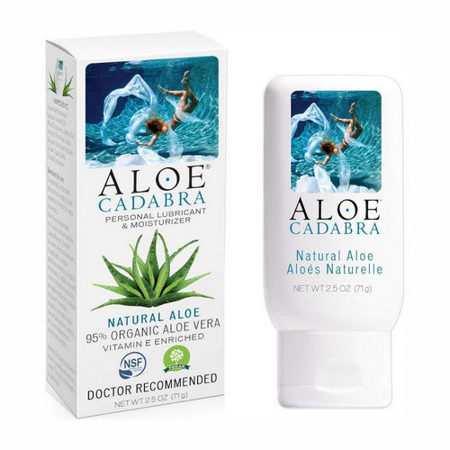Aloe Cadabra, Personal Lubricant And Moisturizer Natural Aloe, 2.5 Oz