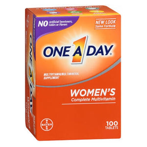 One-A-Day, Women'S Formula Multivitamin And Multimineral, 100 Tabs