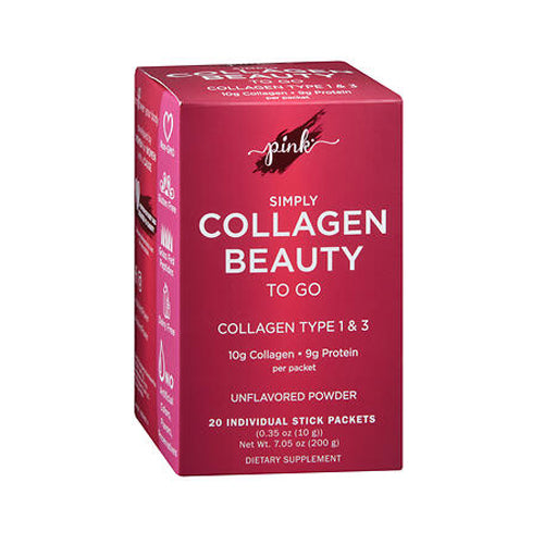 Nature's Truth, Simply Collagen Beauty To Go Packets Unflavored, 20 Each