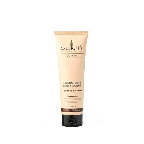 Sukin, Body Scrub Coffee Coconut, 6.76 Oz
