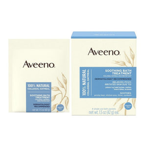 Aveeno, Bath Additive Unscented Powder, 1.5 Oz Box Of 8