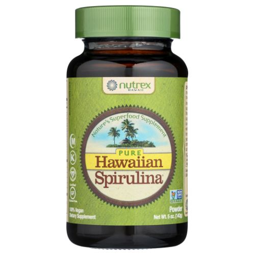 Nutrex Hawaii, Pure Hawaiian Spirulina Powder, Powder 16 Oz
