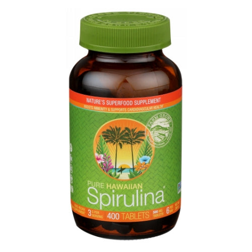Nutrex Hawaii, Spirulina Pacifica, 500 MG, 400 Tabs
