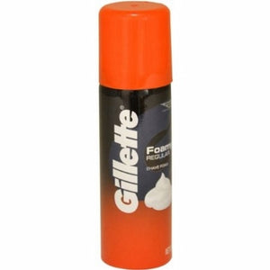 Gillette, Shaving Cream Foamy Aerosol, 2 Oz