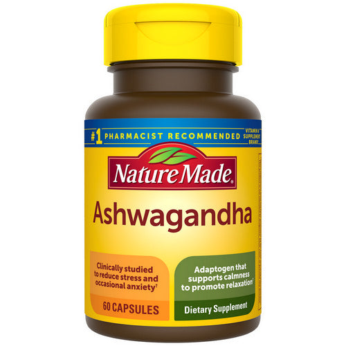 Nature Made, Ashwagandha, 125 Mg, 60 Count