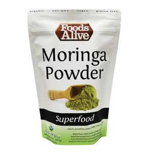 Foods Alive, Organic Moringa Leaf Powder, 8 Oz