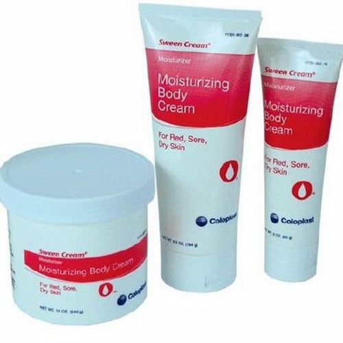 Coloplast, Hand and Body Moisturizer Tube Unscented Cream CHG Compatible 7091, 2 Oz