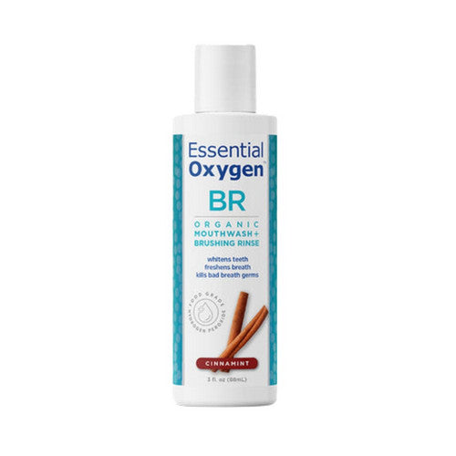 Essential Oxygen, Organic Brushing Rinse, Cinnamint 3 Oz