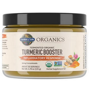 Garden of Life, Organics Turmeric Boost Powder, 4.76 Oz