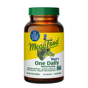MegaFood, Men's One Daily Multivitamin, 60 Tabs