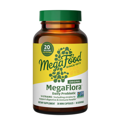 MegaFood, Megaflora Probiotic Original, 30 Caps