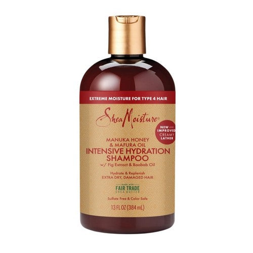 Shea Moisture, Manuka Honey & Marufa Oil Intensive Hydration Shampoo, 13 Oz