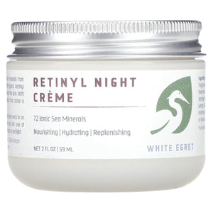 White Egret, Hydrating Retinol Night, 2 Oz