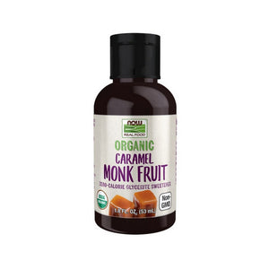 Now Foods, Organic Monk Fruit Caramel Liquid, 1.8 Oz
