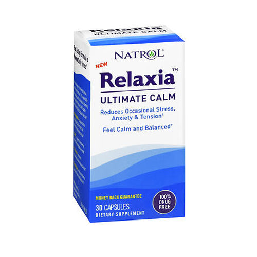 Natrol, Relax Plus Ultimate Calm Stress Relief, 30 Caps