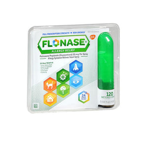 Flonase, 4 Hour Allergy Relief Fluticasone Propionate Nasal Spray, 50 Mcg, 144 Count