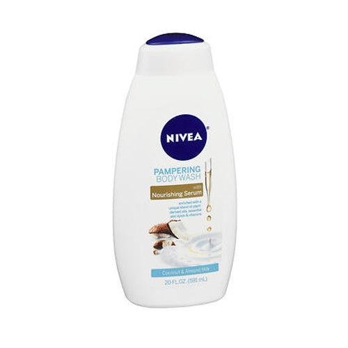 Nivea, Pampering Body Wash Coconut And Almond Milk, 20 Oz