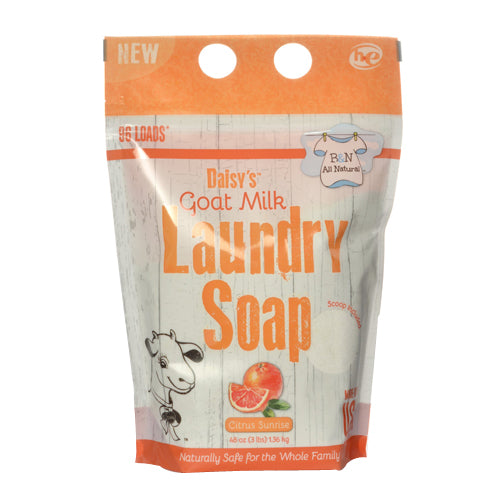 Brooke & Nora, Daisy's Goat Milk Laundry Soap, Citrus Sunrise 48 Oz