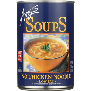 Amys, Soup No Chkn Ndle, Case of 12 X 14.1 Oz