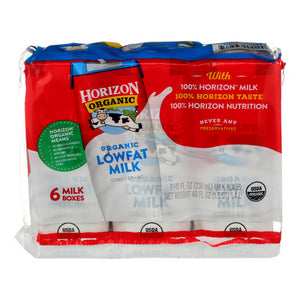 Horizon Organic Milk, Organic Low Fat Milk, 48 Oz(Case Of 3)