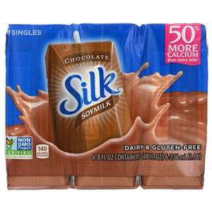 Silk, Shelf Stable Chocolate Soy Milk, 48 Oz(Case Of 3)