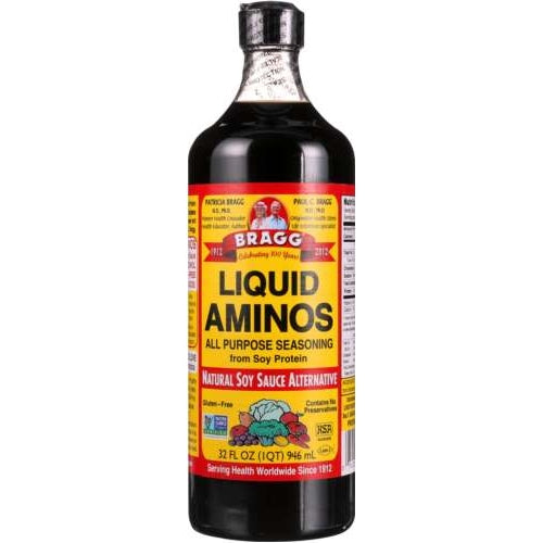 Bragg, Liquid Aminos Soy Protein Seasoning, 32 Oz(Case Of 12)
