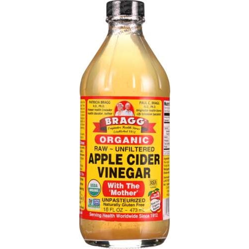 Bragg, Raw Unfiltered Apple Cider Vinegar, 16 Oz(Case Of 12)