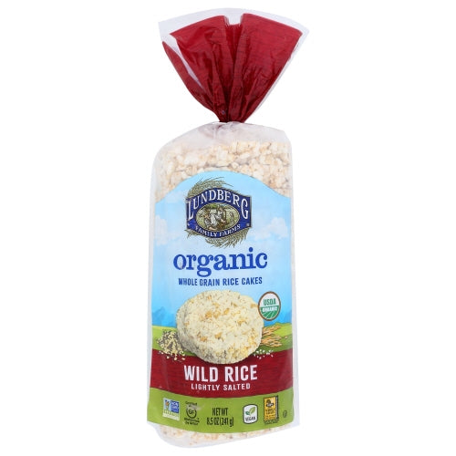 Lundberg, Organic Wild Rice Cakes, 8.5 Oz(Case Of 6)