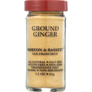 Morton & Bassett, Ginger Ground, 2.1 Oz(Case Of 3)