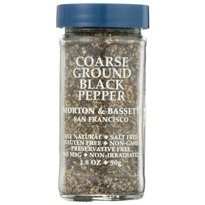 Morton & Bassett, Pepper Blck Grnd Coarse, 2.1 Oz(Case Of 3)