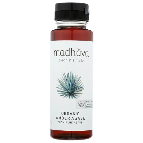 Madhava Honey, Agave Nectar Amber Org, 11.75 Oz(Case Of 6)