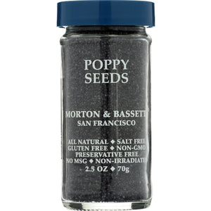 Morton & Bassett, Poppy Seed, 2.5 Oz(Case Of 3)