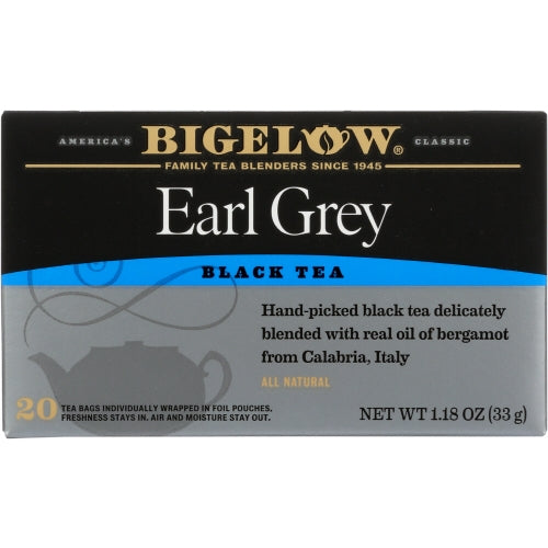 Bigelow, Earl Grey Black Tea, 1.18 Oz