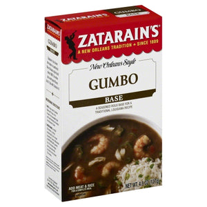Zatarains, Mix Base Gumbo, 4.5 Oz(Case Of 12)