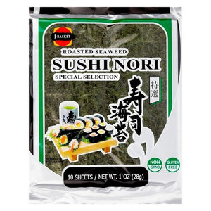 Hime, Seaweed Sushi Nori, 10 Count(Case Of 12)