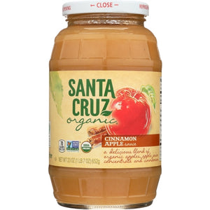 Santa Cruz, Applesauce Cinnamon Org, 23 Oz (Case of 12)