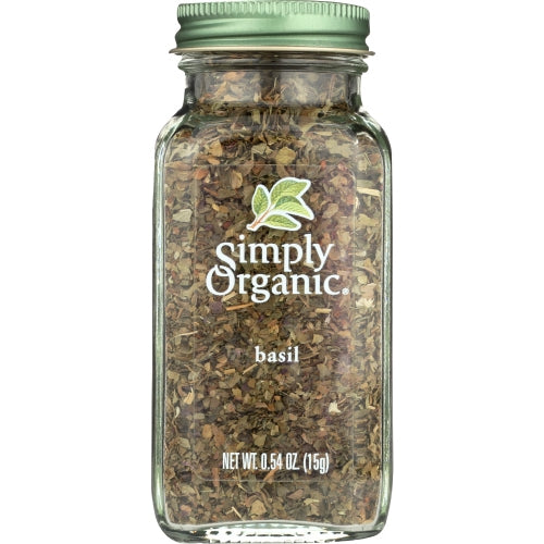 Simply Organic, Organic Basil, 0.54 Oz(Case Of 6)