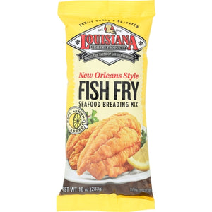 Louisiana Fish Fry, New Orleans Style Fish Fry With Lemon, 10 Oz