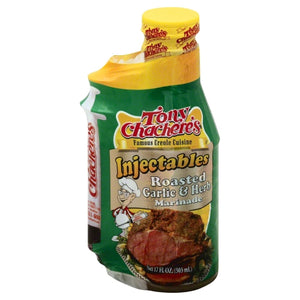Tony Chachere's, Injectable Roasted Garlic And Herb Marinade, 17 Oz(Case Of 6)