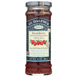 St.Dalfour, Strawberry Preserves Jar, 10 Oz(Case Of 6)