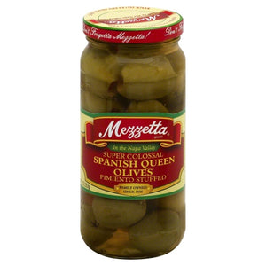 Mezzetta, Olive Colossal Queen Pmnto, 10 Oz(Case Of 6)